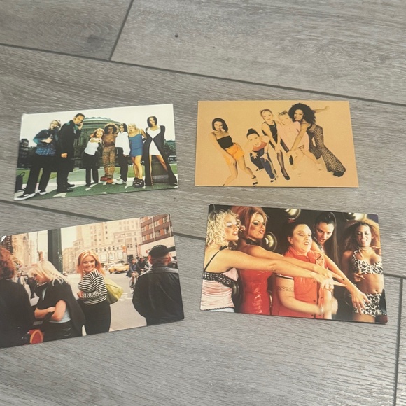 SET OF 4 SPICE GIRLS PHOTOS - Picture 1 of 4